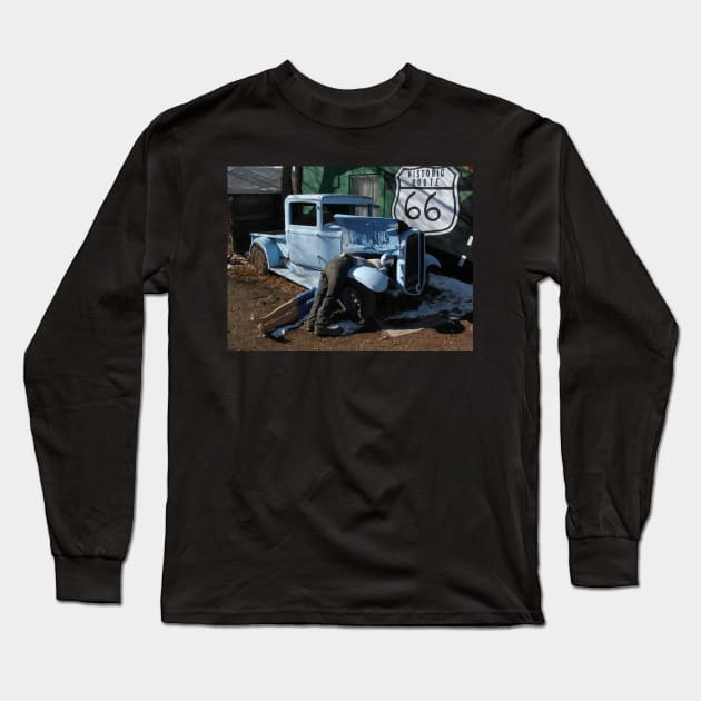 repair job Long Sleeve T-Shirt by andalaimaging